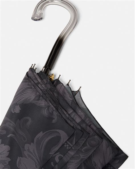 versace umbrella toronto|Barocco Umbrella Black,Silver .